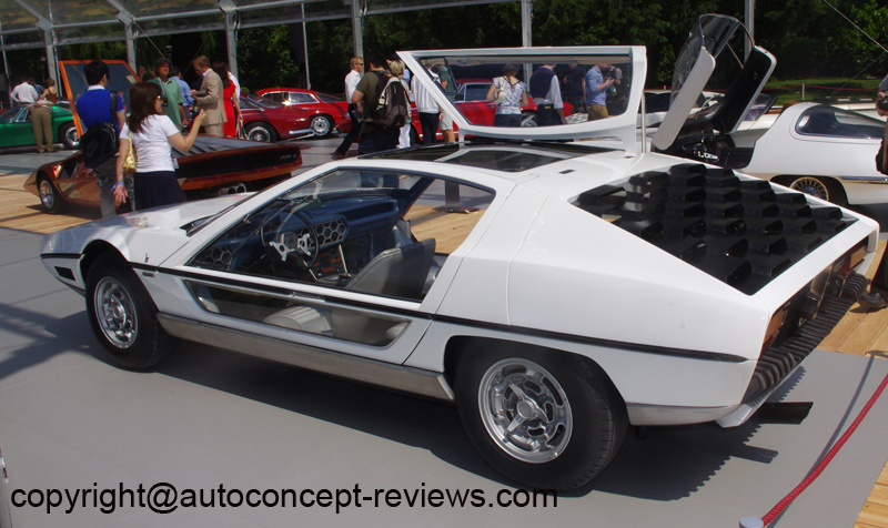 Bertone Lamborghini Marzal four seats mid engine prototype 1967